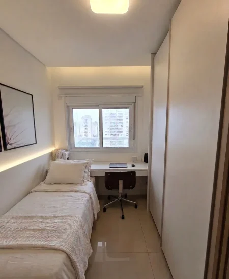projeto quarto de solteiro